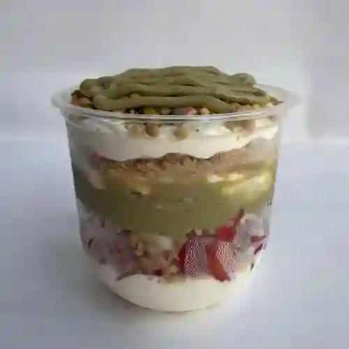 Fresas con Crema Pistacho - 12oz