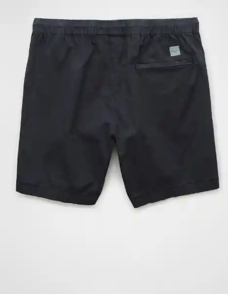 Bermuda Hombre Negro Talla: SMALL 7877766 American Eagle