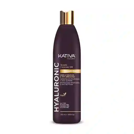 Shampoo Kativa Hyaluronic Keratin Q10 (550 Ml)