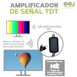 Easy For You Amplificador de Señal Tdt