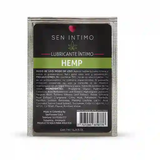 Sen Intimo Lubricante Intimo Euforia Sachet 7 mL