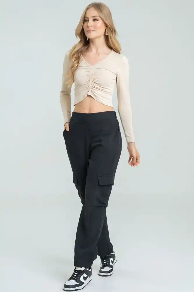Pantalon Pique Cargo