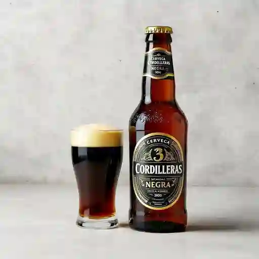 Cerveza 3 Cordilleras Negra