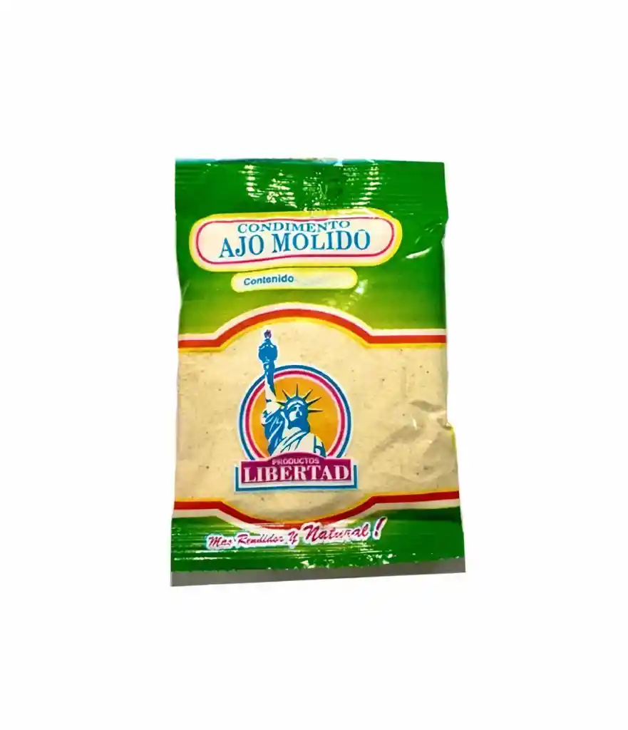 Libertad Condimento ajo molido x 60gr