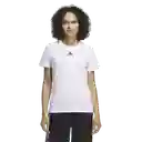 Adidas Camiseta Small Logo Mujer Blanco Talla XS Ref: IW4983