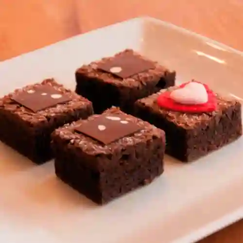 Brownie X 4 Chocolatosos San Valentín