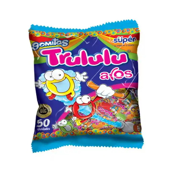 Trululu Gomitas en Forma de Aros