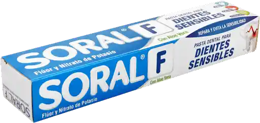 Soral-F Pasta Dental para Dientes Sensibles