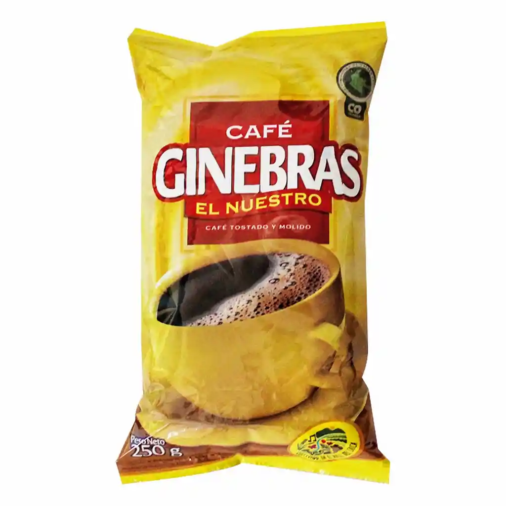 Ginebras Café Tostado y Molido