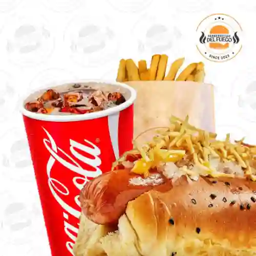 Combo Hot Dog Del Fuego