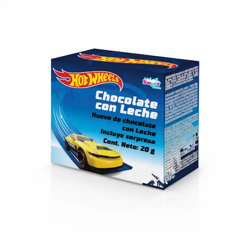Grezon Huevo de Chocolate Hot Wheels Con Sorpresa