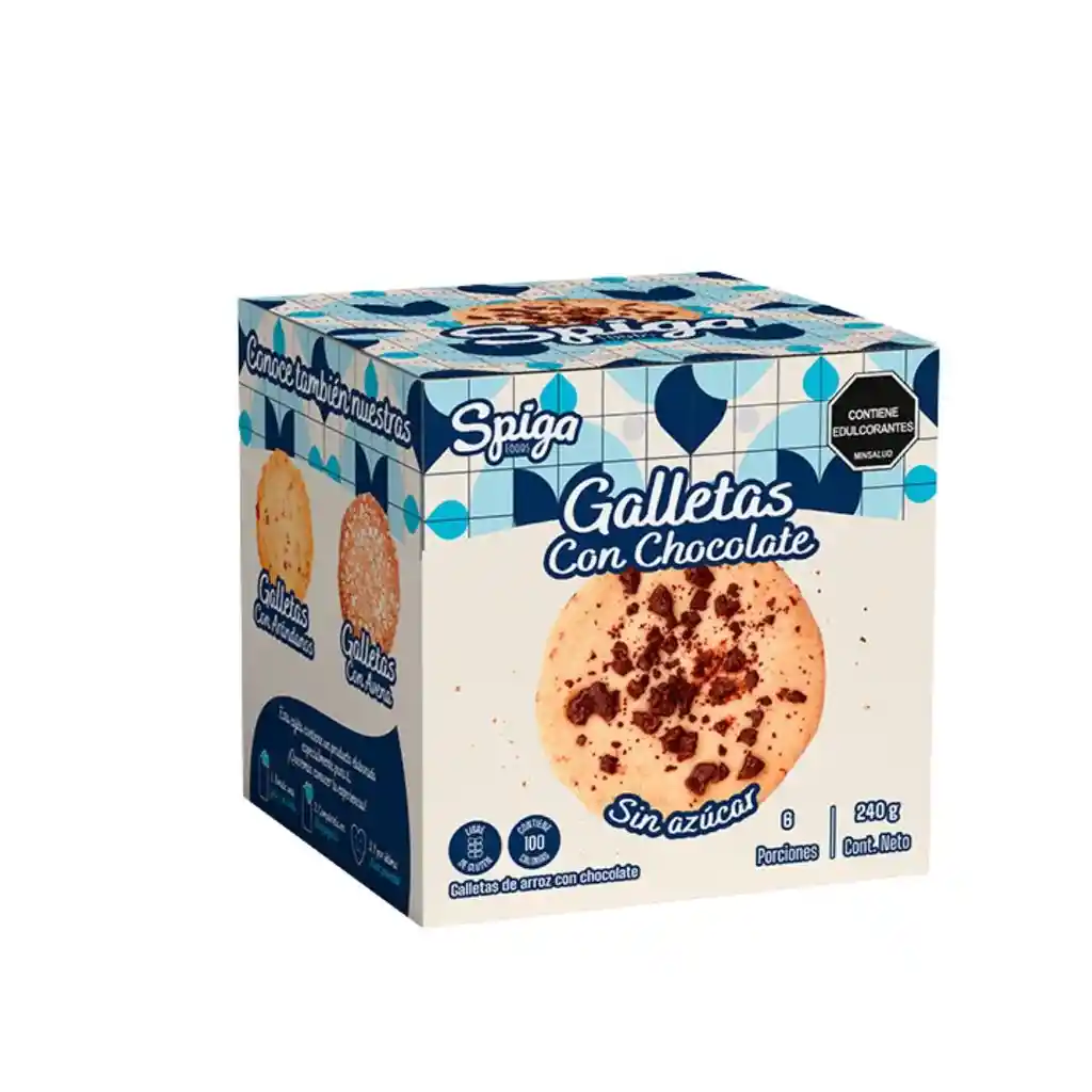 Spiga Galleta de Arroz con Chocolate