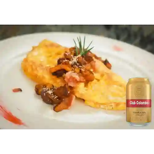Combo Omelette Samba + Club col. Dorada Lta 330ml