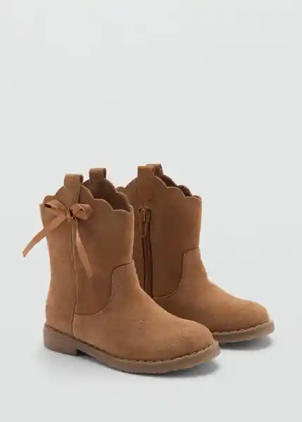 Botas Anitta Camel Talla 23 Niñas Mango