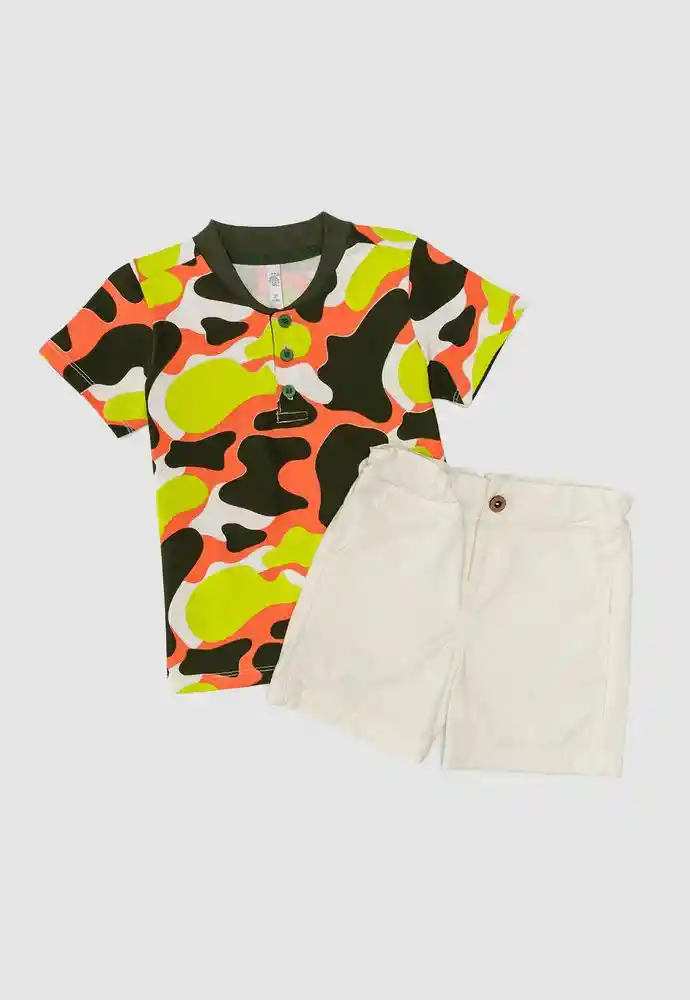 Conjunto Corto People 74243