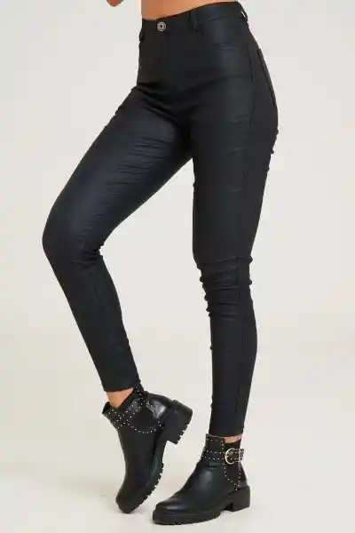 Pantalón Charleston Color Negro Talla 14 Ragged