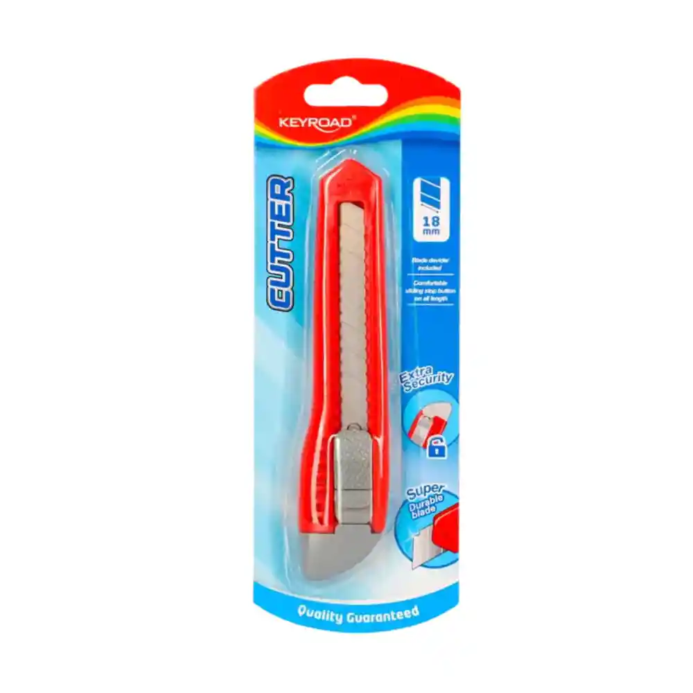 Bisturí Plástico Keyroad Blíster