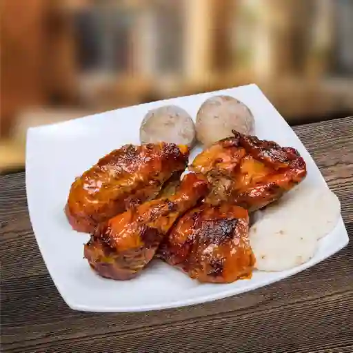 Combo 1/2 Medio Pollo