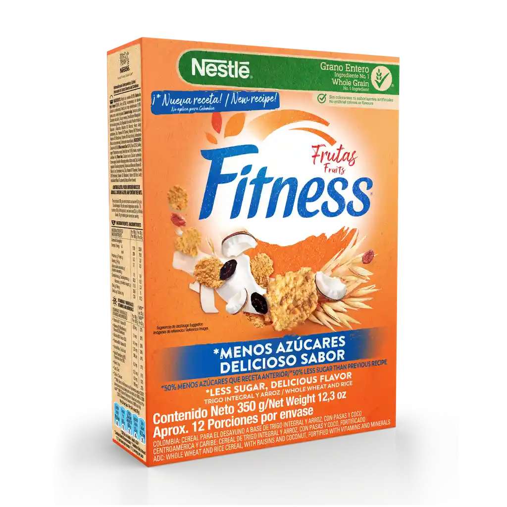 Cereal FITNESS Frutas x 350g