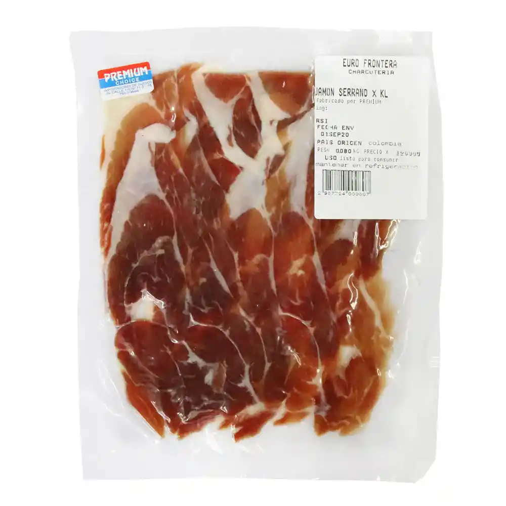 Jamon Serrano Bloque X 4