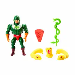 Motu Figura de Acción Deluxe King Hiss Mattel