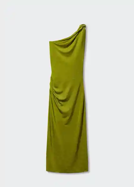 Vestido Kalet Verde Talla 24 Mujer Mango