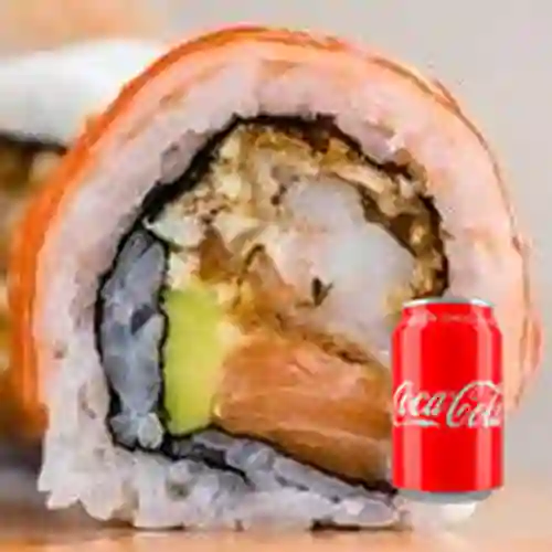 Combo Manhattan Roll + Coca-Cola Sabor Original 355 ml