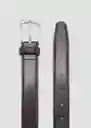 Cinturón Básico Marrón Talla 91 Hombre Mango