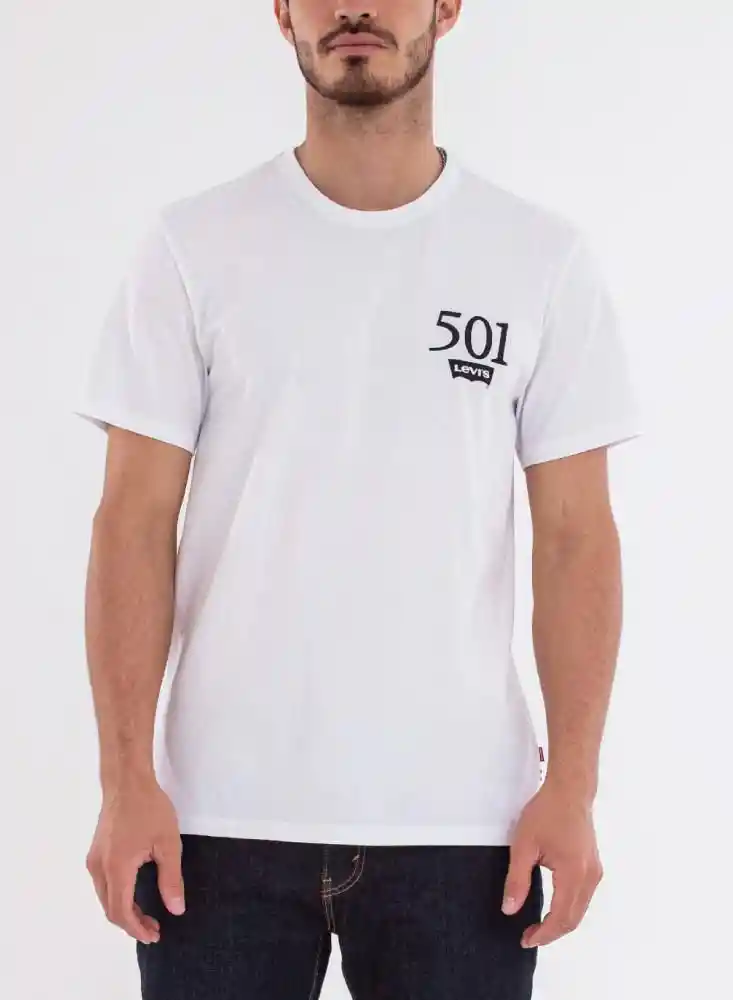 Camiseta Mc Hombre Xl-blanco