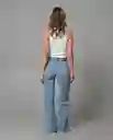 Jean Mujer Azul Talla 10 233G015_AZU144306 Rifle