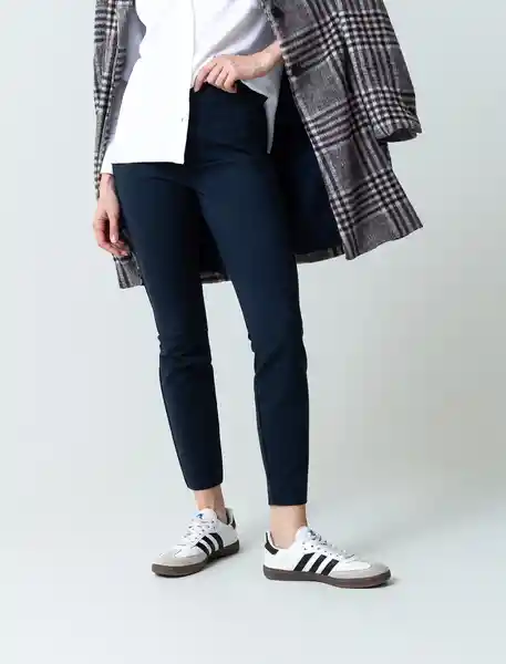 Pantalón Naia Mujer Azul Salva Ultraoscuro T. 4 533F357 Naf Naf