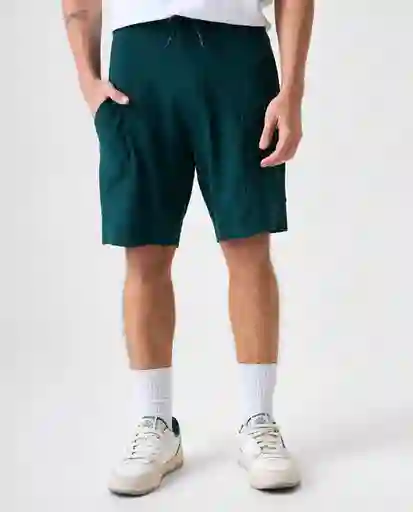 Bermuda Hombre Verde Talla 32 852G030_VER195420