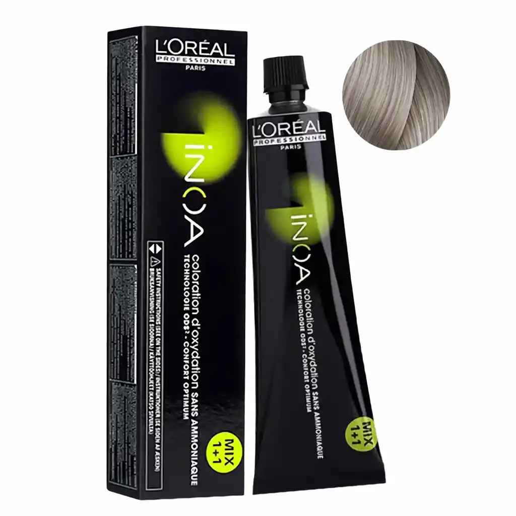 Bio Inoa Tinte Ru Muy Claro Ceniza N.9.1 60 Ml