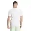 Adidas Camiseta D4t Tee Hombre Blanco M IS3808