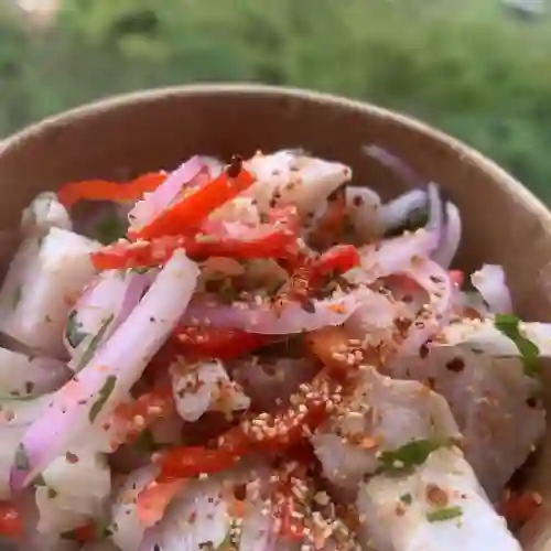 Ceviche Peruano de Corvina