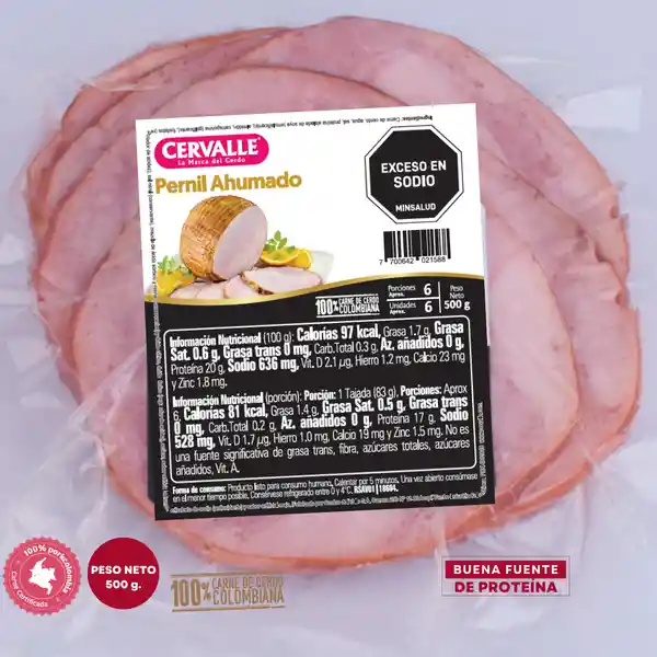 Cervalle Pernil Ahumado