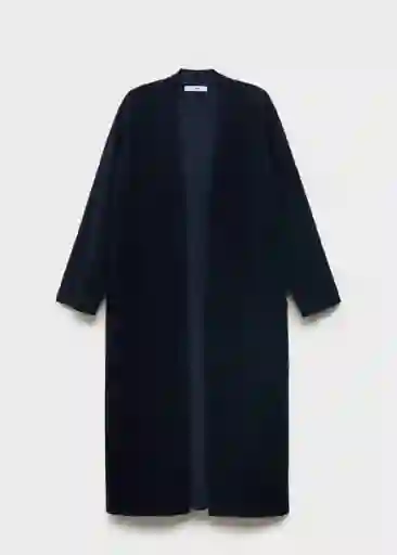 Abrigo Paul Navy Talla XS Mujer Mango