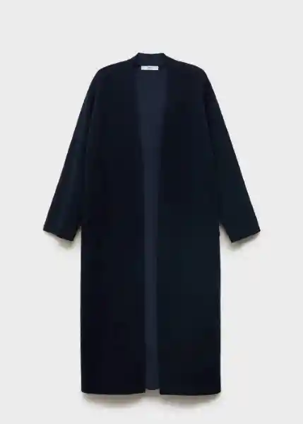 Abrigo Paul Navy Talla XS Mujer Mango
