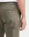 Pantalón Colors Masculino Verde Selvoso Talla 34 Chevignon