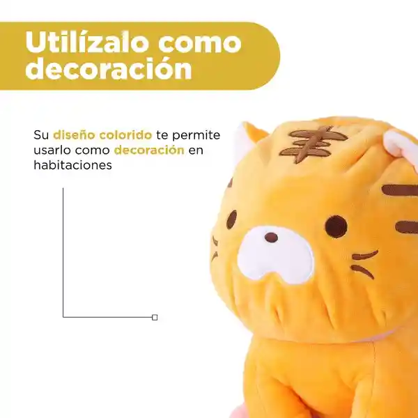 Peluche Gigi Con Disfraz de Tigre 12In Mini Family Miniso