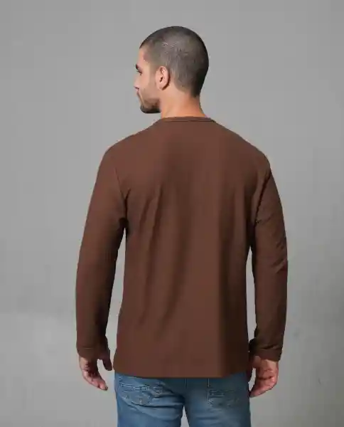 Camiseta Hombre Café XXL 102G009_CAF191217 Rifle