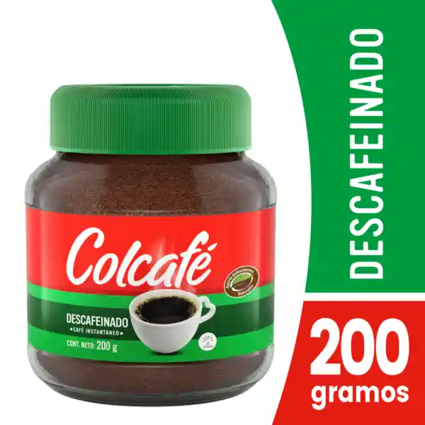 Colcafé Cafe Descafeinado Instantáneo 