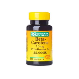 Good´N Natural Betacaroteno Provitamin A Cápsulas Blandas