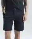 Bermuda Hombre Negro Talla 38 850D000 Americanino