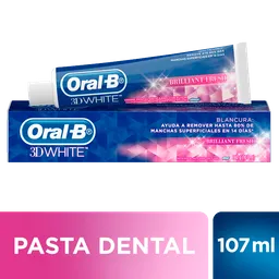 Oral-B Crema Dental 3D White Brilliant Fresh