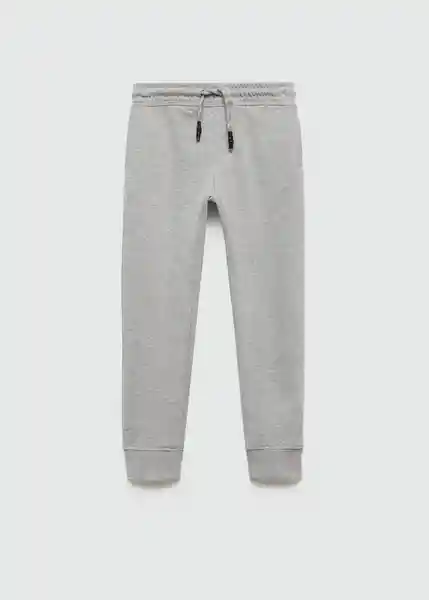 Pantalón Francia Gris Medio Vigore Talla 08 Niños Mango