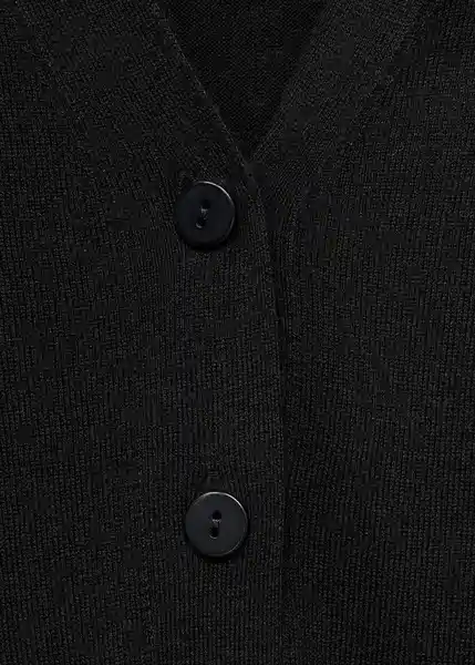 Cárdigan Luccav Negro Talla XS Mujer Mango