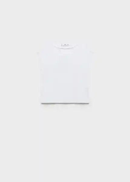 Top Lara Offwhite Talla 20 Teen Niñas Mango