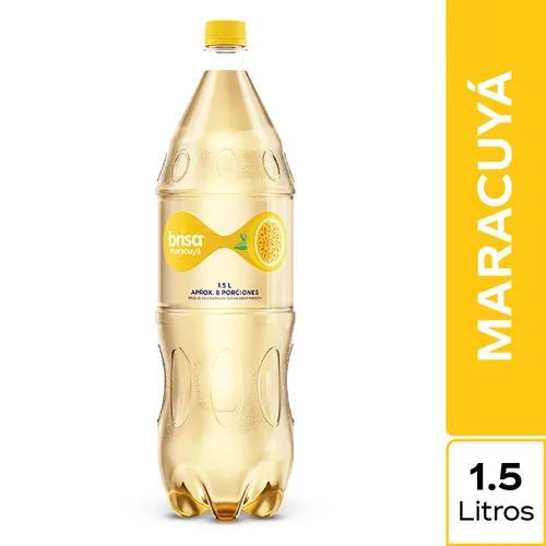 Agua Saborizada Brisa Con Gas Maracuyá 1.5L