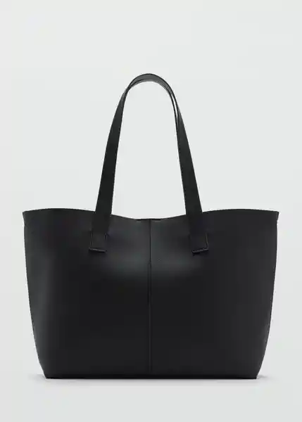 Bolso Zinnia Negro Mujer Mango